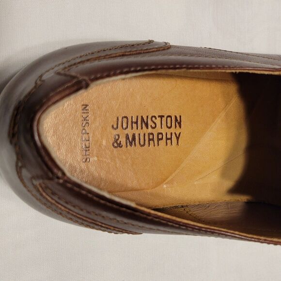 Johnston & Murphy Garner Brown Leather Oxford Lace Up Dress Shoes Size 8 M main image 6